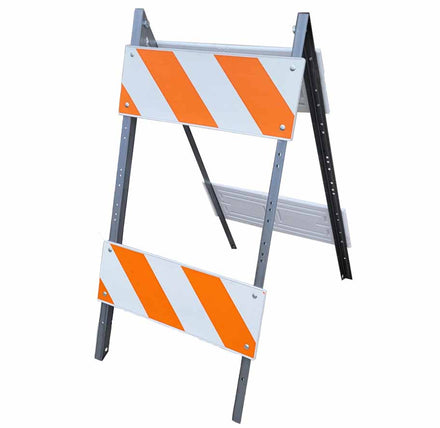 Type I and II Metal Traffic Barricades