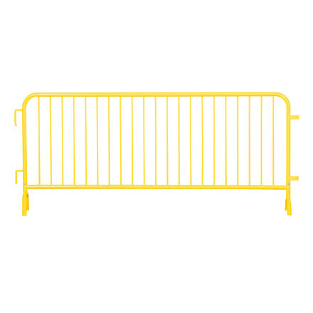 20 Pack - 8.5 Ft Powder-Coated Steel Barricades