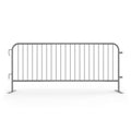 8.5 Ft Powder-Coated Steel Barricade