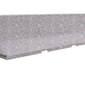 Plain Concrete Jersey Barrier - Straight End