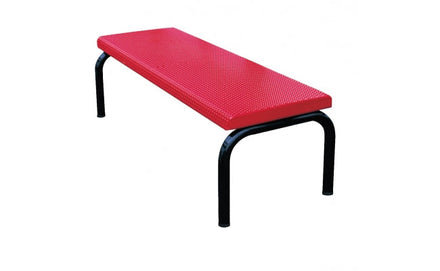 60 in. Backless Metal Park Bench