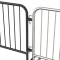 Economy Steel Barricade, Lightweight, Pre-Galvanized - Angry Bull Barricades