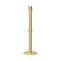 Crown Top Dual Rope Stanchion with Low Profile Base - Montour Line CXLineD