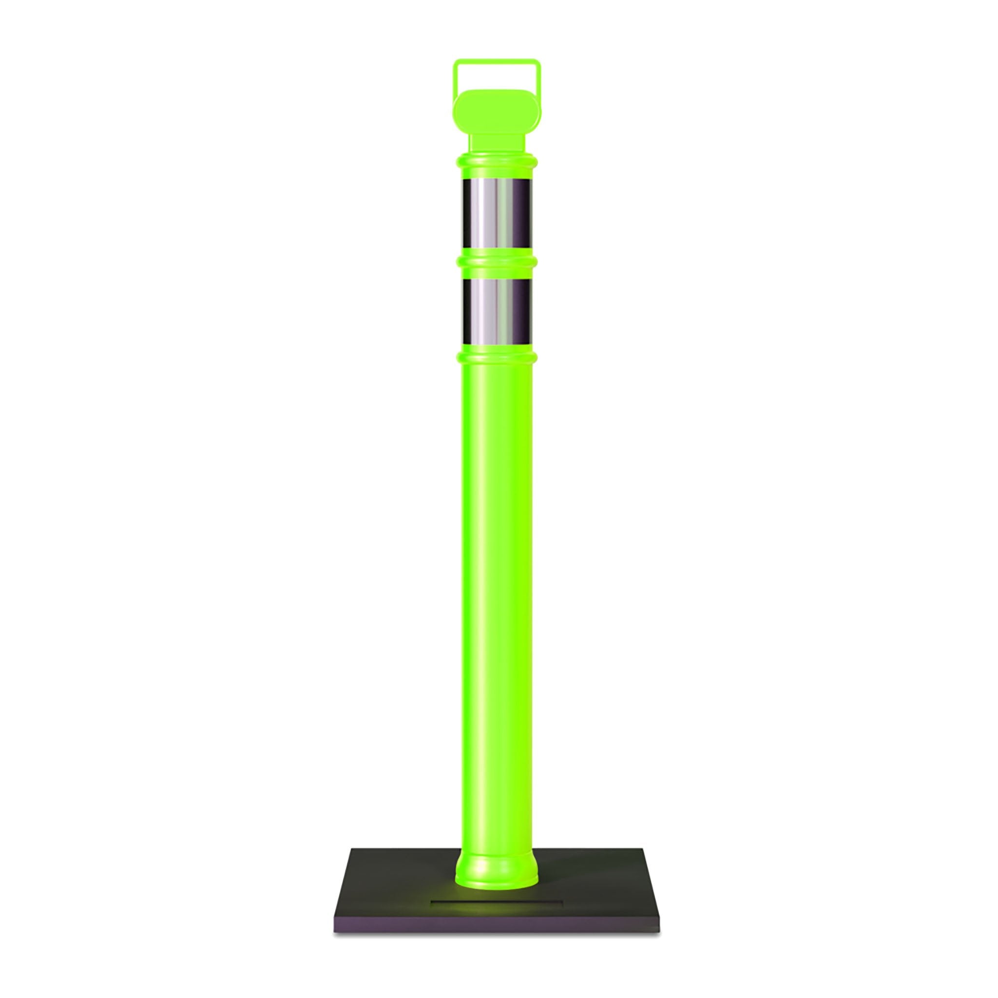 Delineator Post with Base, 45 in. - Trafford Industrial - Crowd Control