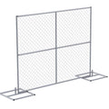 Chain Link Fence Panel System