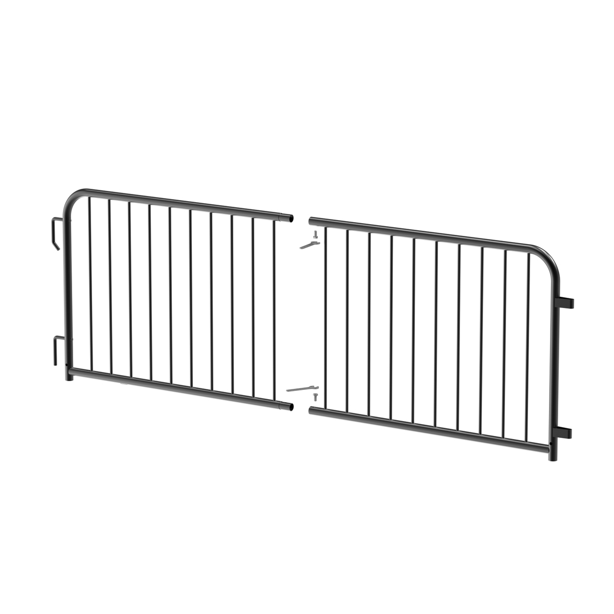 Barricade in a Box™ 2.0, 2-Piece Lightweight Hot Dipped Steel, 8.5 Ft ...