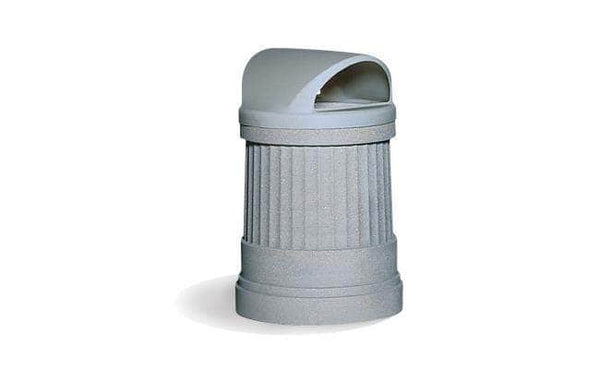 42 gal Outdoor Trash Can, Liner and Dome Top Lid, Choose Color