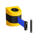 Safety Wall Mounted Fixed or Magnetic Wall Mount Belt Barrier, 25 Ft. Belt - Montour Line WMX160